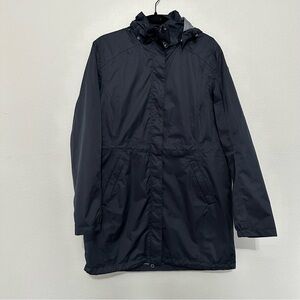 Killtec waterproof longline soft-shell lightweight navy womens jacket size 12US